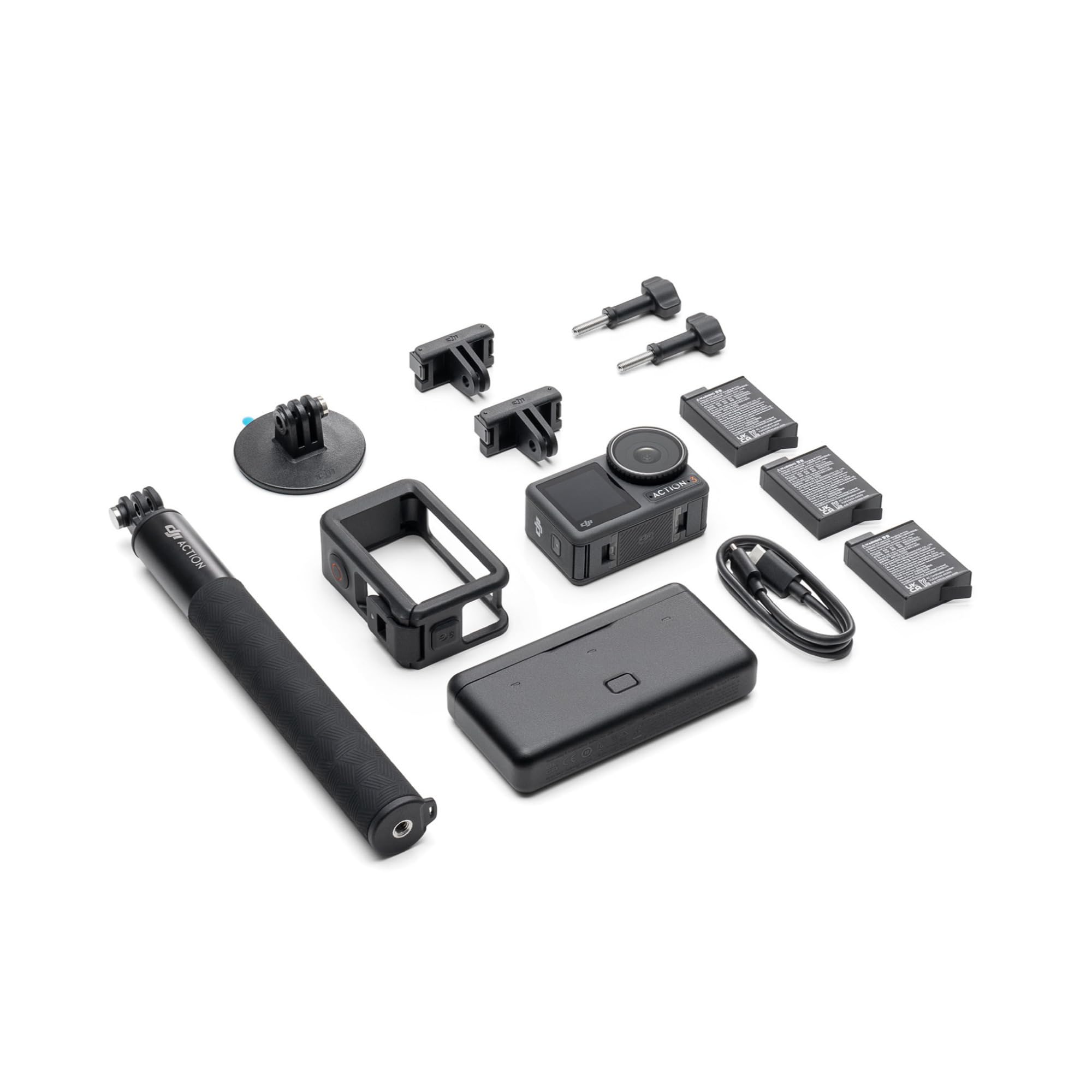 DJI Osmo Action 3 Adventure Combo, Waterproof Action Camera with